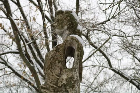 Statue in the park Stock Photos