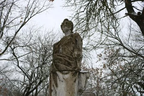 Statue in the park Stock Photos