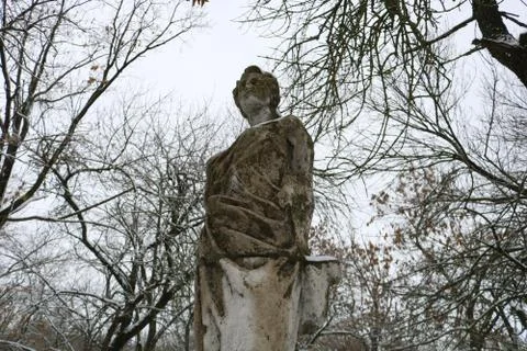 Statue in the park Foto stock