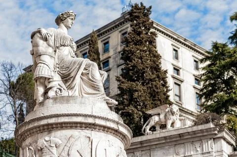 Statue of peace. Stock Photos