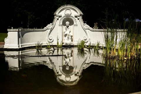 The statue Foto stock