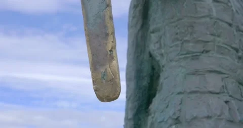 Statue of Prince Branimir. Stock Footage 133769055