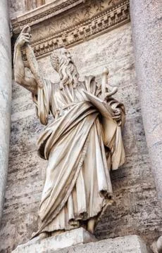 Statue in Rome 스톡 사진