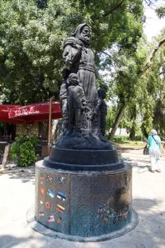 Statue of saint nicholas Foto stock