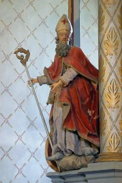 Statue of Saint Stock Photos