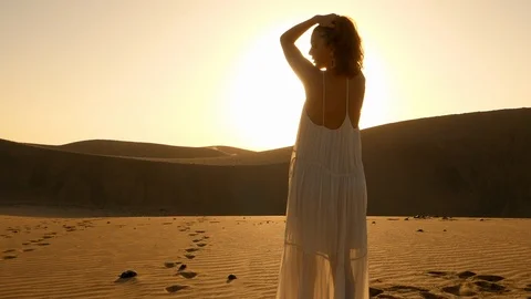 Statue of the sand dunes Stock-Footage 106188286