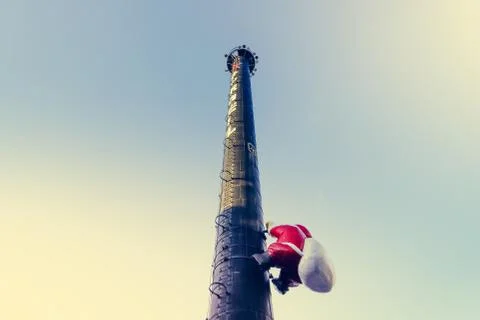 Statue of santa Stock Photos