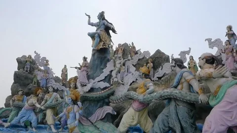 Statue Of Shankar. India Stock-Footage 69259646