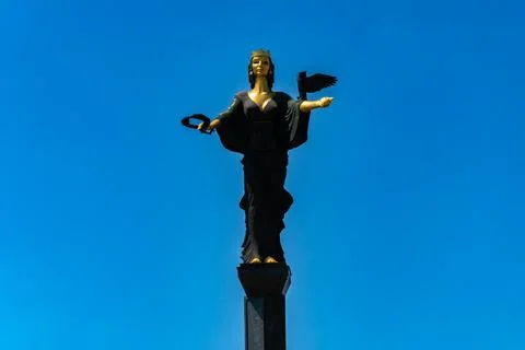 The Statue of Sofia or Sveta Sofia Stock Photos