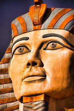 Statue of Sphinx Stock Photos