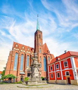 Statue of St. John Nepomunk Stock Photos