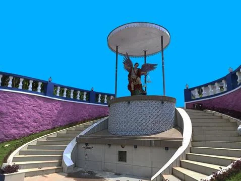 Statue of st.michael Stock Photos