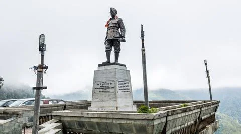 Statue of Subhas Chandra Bose Stock Photos