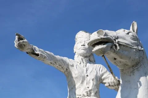 Statue of Sultan Hasanuddin Stock Photos