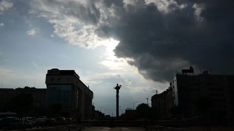 Statue of Sveta Sofia Stock Footage 61750430