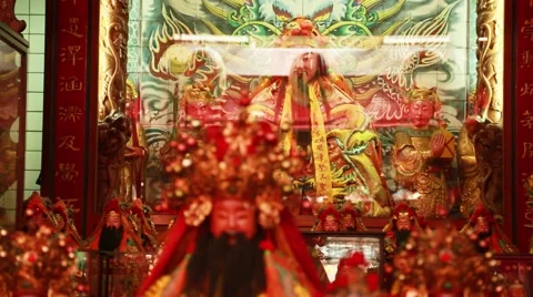 The statue of Taoism Stock-Footage 66255701