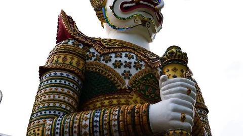 The Statue of The Temple 動画素材 101212941