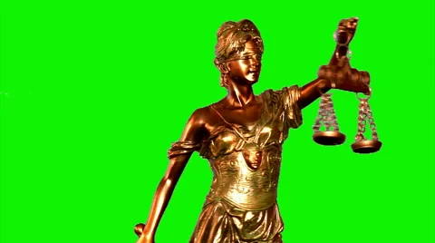 The statue of Themis 02 Stock Footage 43737632