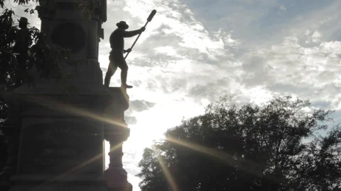 Statue Timelapse Stock Footage 126557257