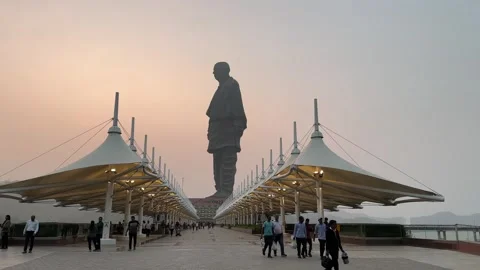 Statue of unity. Stock-Footage 274726567
