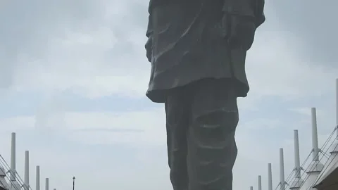 The Statue of Unity, Gujarat, India Stock Footage 287221711