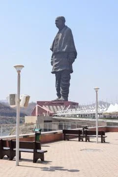 Statue of Unity Stock Photos