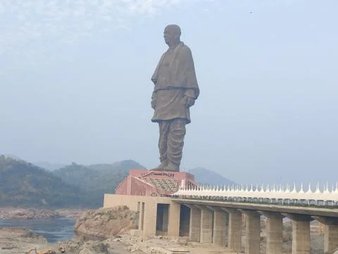 Statue of unity Stock Photos