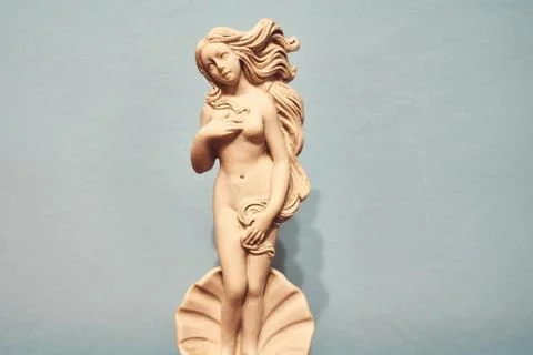 Statue of Venus by Botticelli Stock Photos