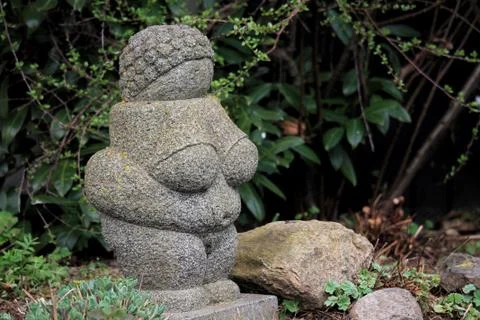 Statue of Venus from Willendorf. Stock Photos