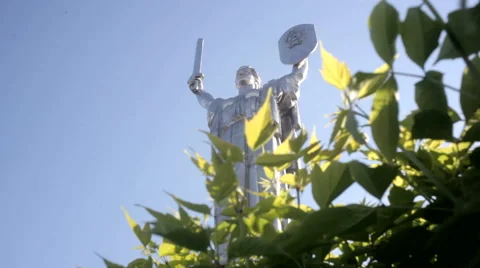 Statue of victory Stock Footage 49808608