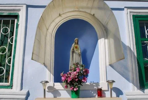 Statue - Virgin Maria Stock Photos