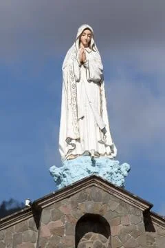 Statue of Virgin Mary Stock Photos