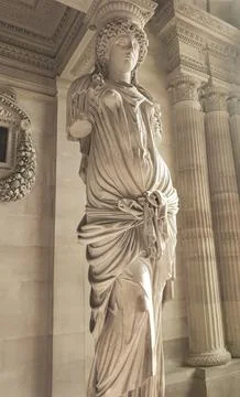 Statue of the virgin mary Foto stock