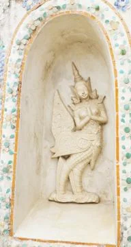 Statue from wat arun Stock Photos