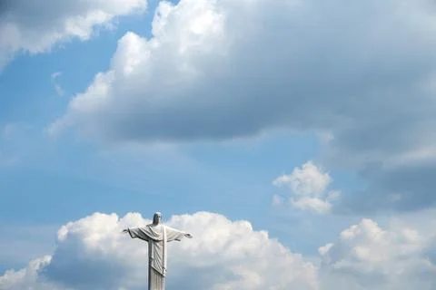 Statue of the Christ the Redeemer Stock Photos
