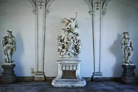 Statuen in Wien Stock Photos