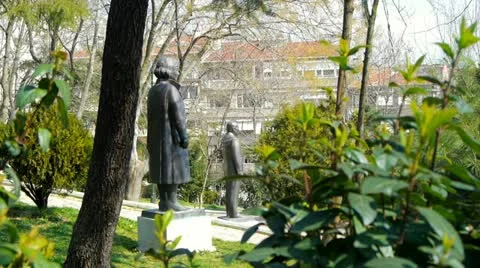 Statues-05 Video stock 10843269