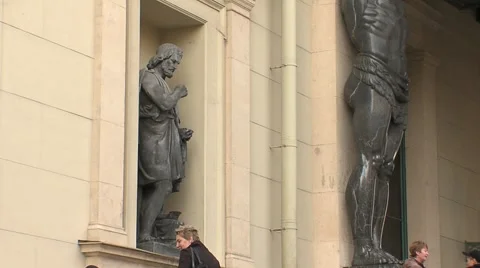 Statues Stock Footage 1182517