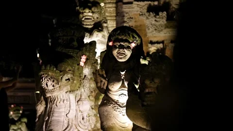 Statues of gods 21 Stock Footage 264574109