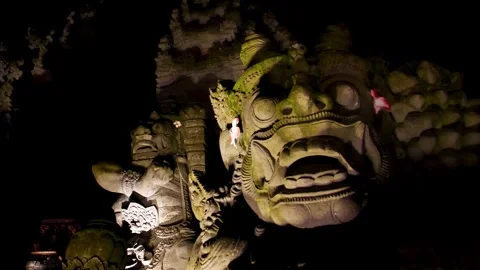 Statues of gods 23 Stock Footage 264574112