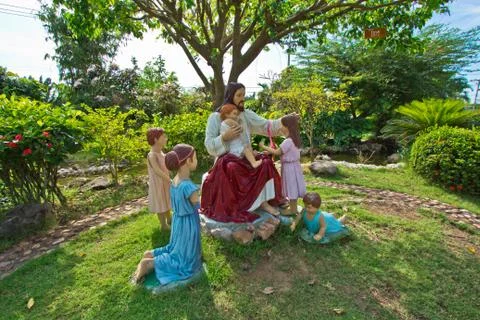 Statues of jesus Stock Photos
