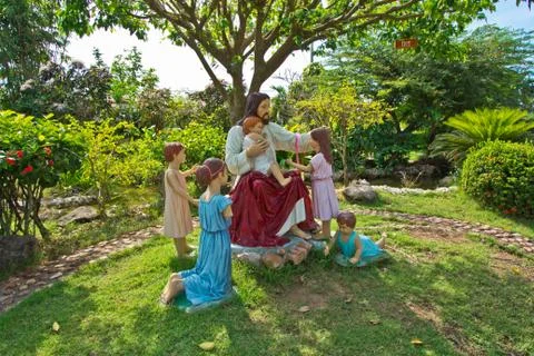 Statues of jesus Stock Photos