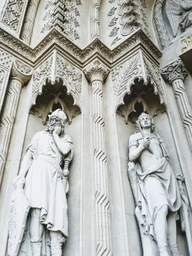 Statues in Vienna Stock Photos