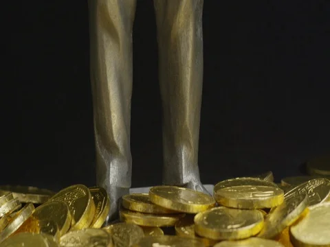 The Statuette Of Vladimir Lenin Stock Footage 74194909