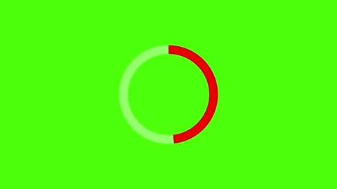 Status bar animation loading bar Stock Footage 303069522