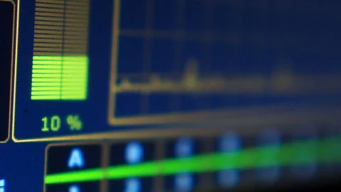 Status indicator of a certain system on ... | Stock Video | Pond5