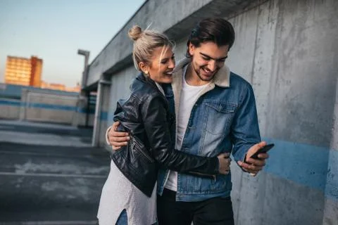 Status update: In a relationship Foto stock