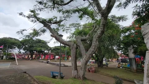 Statute of barva park Stockbeeldmateriaal 164771396