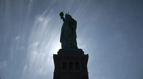 Statute of Liberty HD Stock Footage 154561