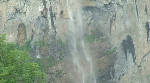 Staubbach close Stock Footage 809714